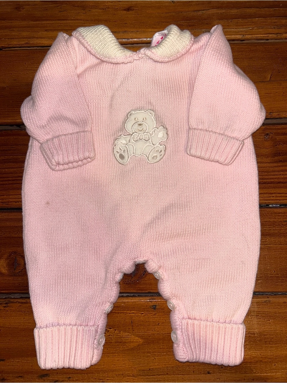 Vintage Baby Girl Romper